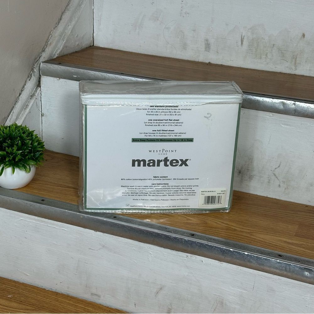 Martex Classic White Bedding Set